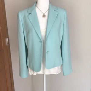 Sea foam green lined jacket